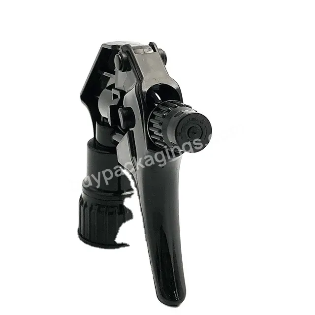 Oem Custom Factory Pp Plastic Family Using Sprayer Gun Chemical Trigger Sprayer 28/400 Black Color High Quality