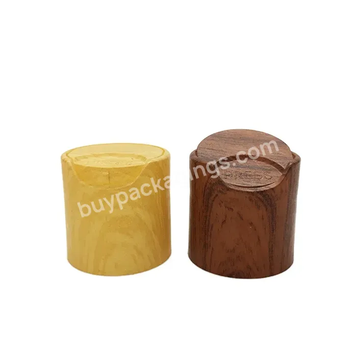 Oem Custom Factory Wooden Colored Disc Top Lid With Different Sizes