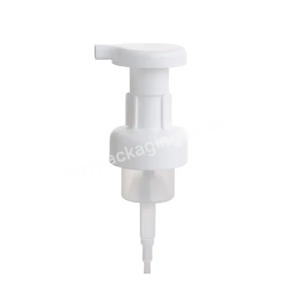 Oem Custom Fast Shipping Screw On White Press Foam Pump 42/410 Foam Pump With Clip Manufacturer/wholesale