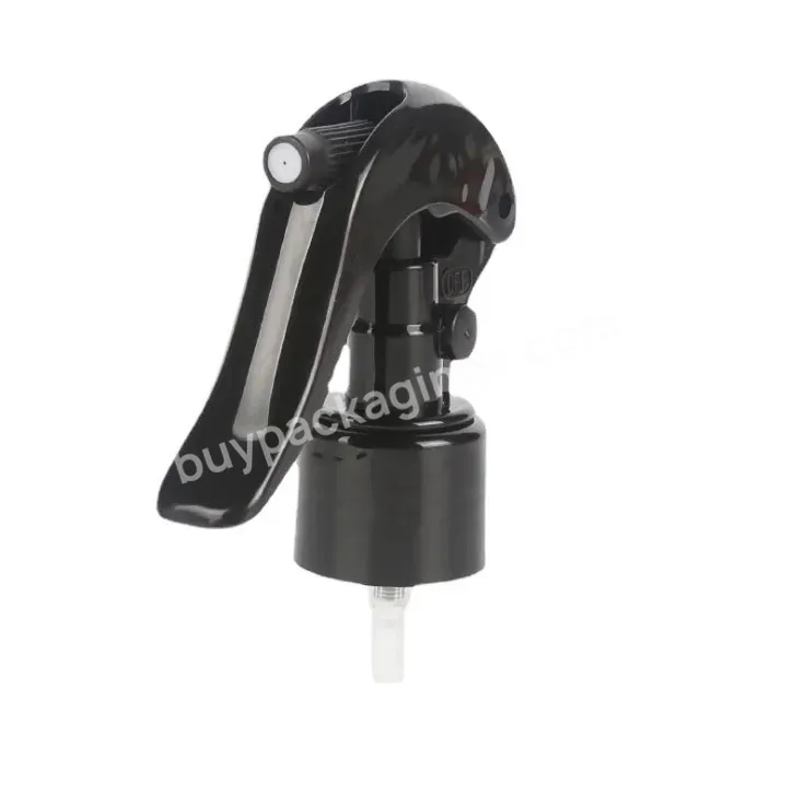 Oem Custom High Quality 24/410 Plain Black Mini Trigger Sprayer Manufacturer/wholesaler