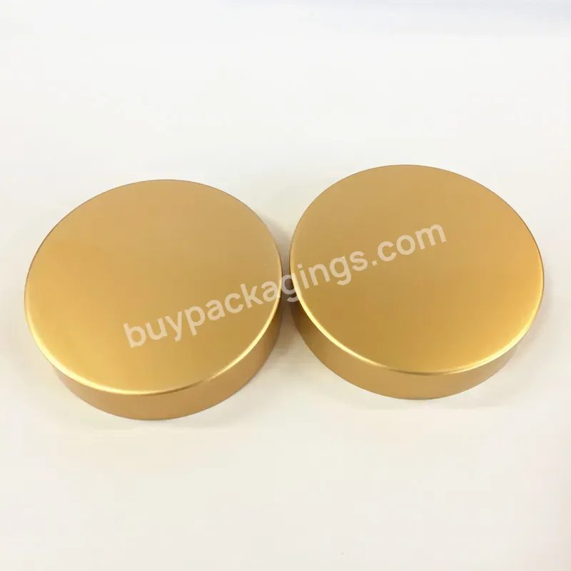 Oem Custom High Quality 58/400 83/400 89/400 Plastic Shiny Gold Silver Aluminum Plastic Lid For Jar