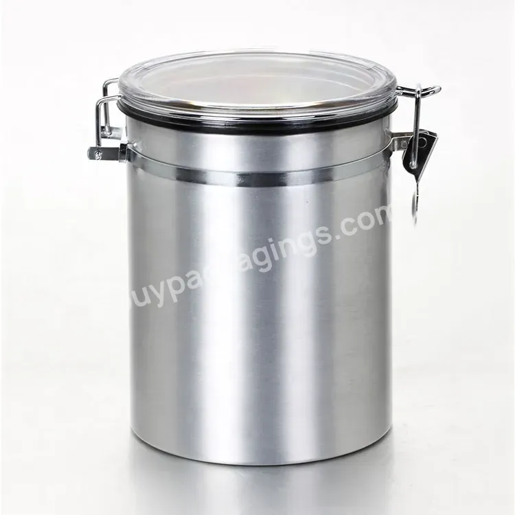Oem Custom High Quality Aluminum Sealing Container Cans Storage Jars For Food Dried Fruit