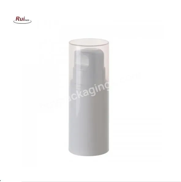 Oem Custom High Quality Empty White Airless Cosmetic Sunscreen Cream Bottle 150ml 200ml 250ml Manufacturer/wholesale