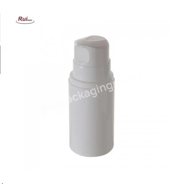 Oem Custom High Quality Empty White Airless Cosmetic Sunscreen Cream Bottle 150ml 200ml 250ml Manufacturer/wholesale