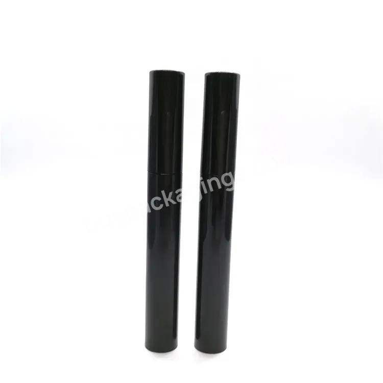 Oem Custom Hot Sale All Black Cosmetic Packaging Eyebrow Serum Tube Mascara Container Bottle