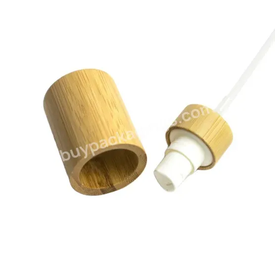 Oem Custom Hot Selling Recycle Bamboo Plastic Fine Mist Sprayer 24/410 Manufacturer/wholesale