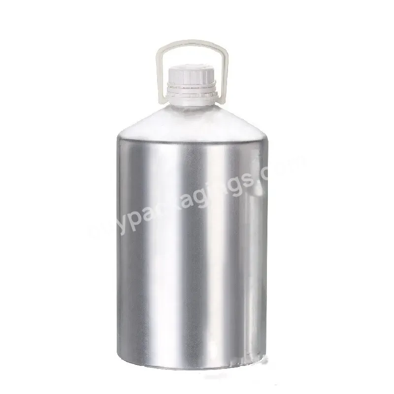 Oem Custom Large Size Volume Cosmetic Aluminum Perfume Essential Oil Container Bottle With Tamper Evident Lid