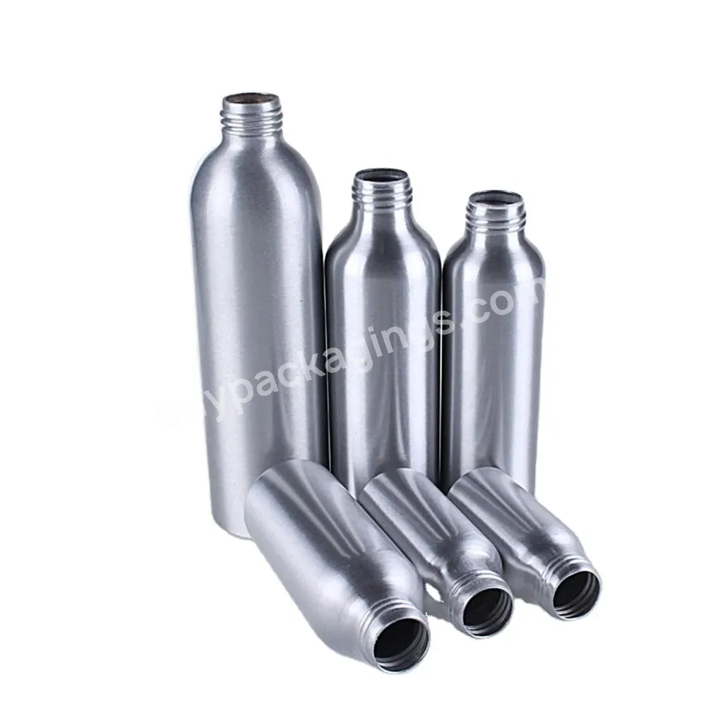 Oem Custom Logo 30ml 50ml 100ml Aluminium Spray Atomiser Bottle Refillable Empty Bottles Black-pump Atomizer For Cosmetic