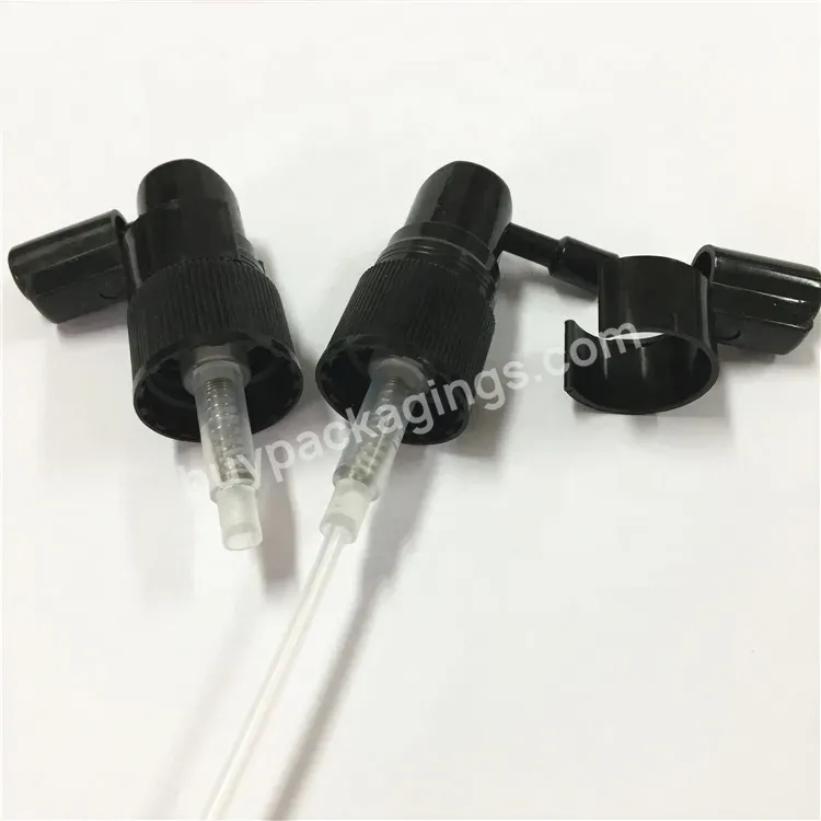 Oem Custom Logo Black Plastic Oral Sprayer 20/410,Personal Throat Sprayer Pump,Long Nozzle Medicine Pump Manufacturer/wholesale