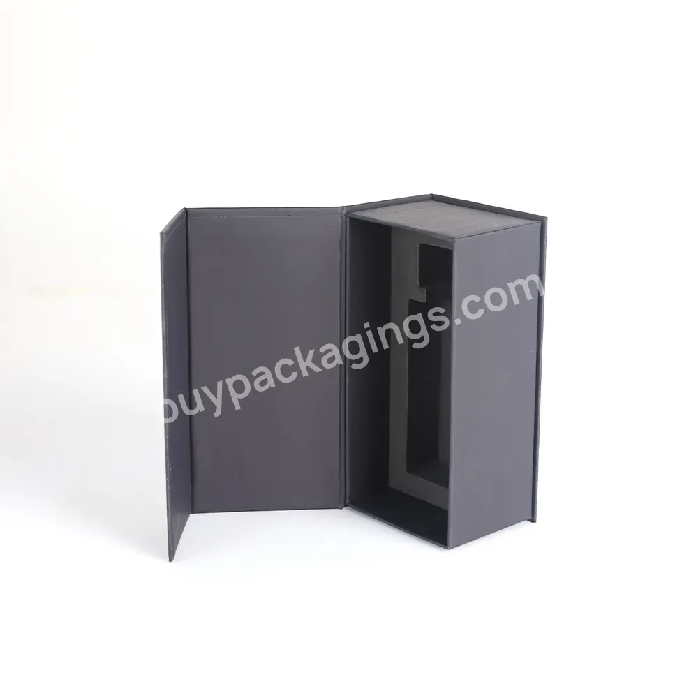 Oem Custom Logo Design Luxury Empty Essential Oil Cosmetic Candle Perfume Magnetic Folding Cardboard Gift Paper Box Packaging