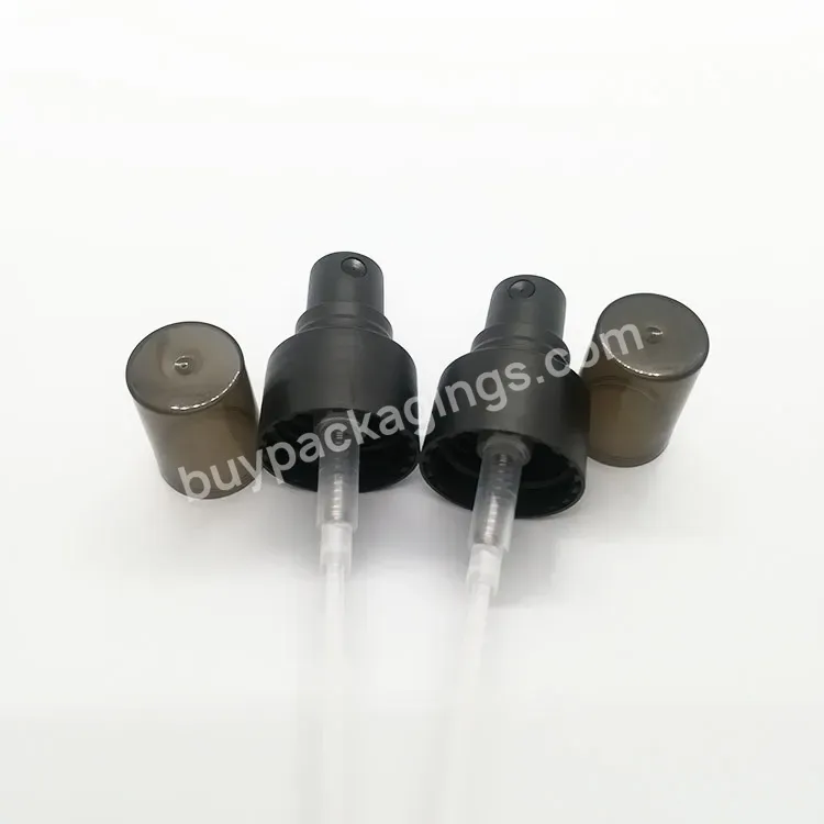 Oem Custom Logo Plastic Pp Cosmetic Perfume Liquid Atomizer Fine Mist Spray 24mm Plastic Matte/shiny Black Color Fine Water Mist Sprayers Manufacturer/wholesale