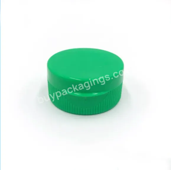 Oem Custom Logo Recycle Pp 38mm Green Ribbed Ketchup Flip Top Lid