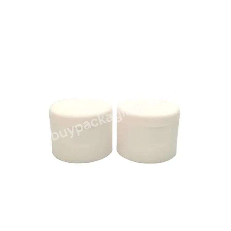 Oem Custom Logo Screw Cap Soft Touch White Black Plastic Lids 20mm 24mm 28mm Cosmetic Packaging Plastic Flip Top Cap