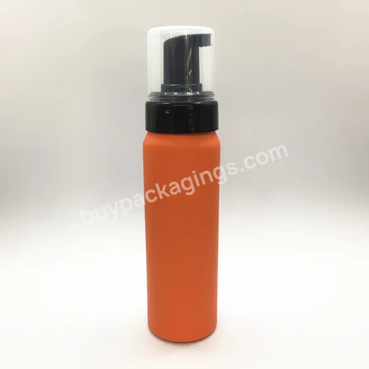 Oem Custom Matte Color Personal Color Recyclable Aluminum Liquid Soap Foam Bottle With Foam Pump