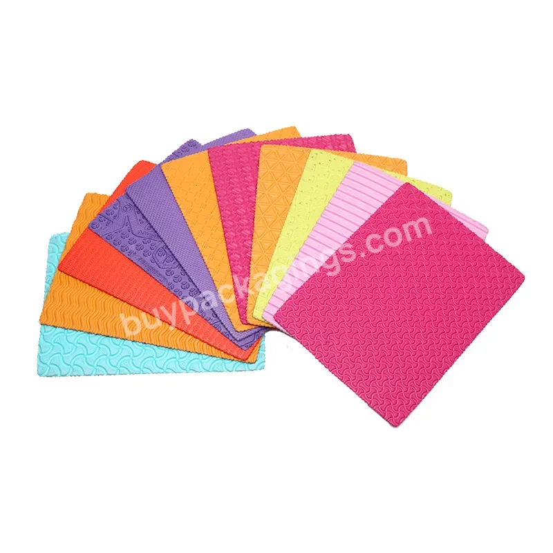 Oem Custom Multicolor Package Sponge Eva Foam Sheet Eva Foam Roll