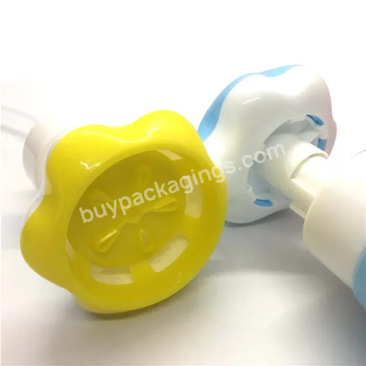 Oem Custom New Design 250ml 300ml Hdpe Bottle For Hand Soap Dispenser With Flower Shape Foam Pump