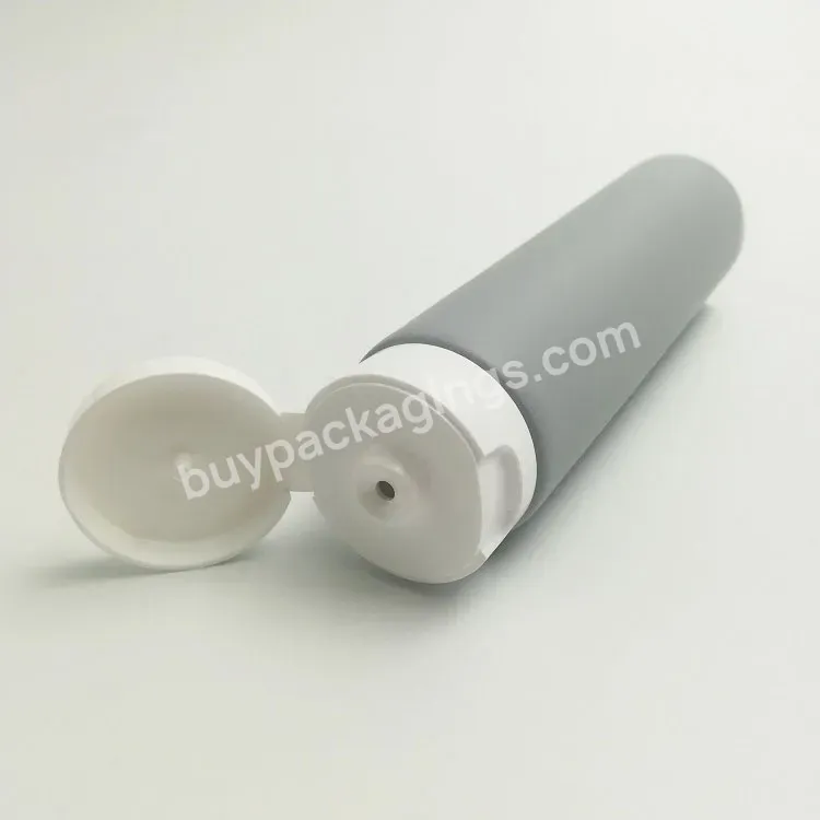 Oem Custom New Eco Friendly Sugarcane Soft Tubes With Flip Top Screw Caps/ Empty Cosmetic Hadn Cream Lotion Packaging Bottles Containers