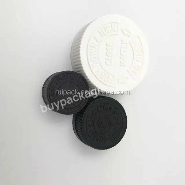 Oem Custom New Sell 24mm,38mm,53mm Child Proof Cap,Plastic Crc For Bottle Manufacturer/wholesale Manufacturer/wholesale Manufacturer/wholesale