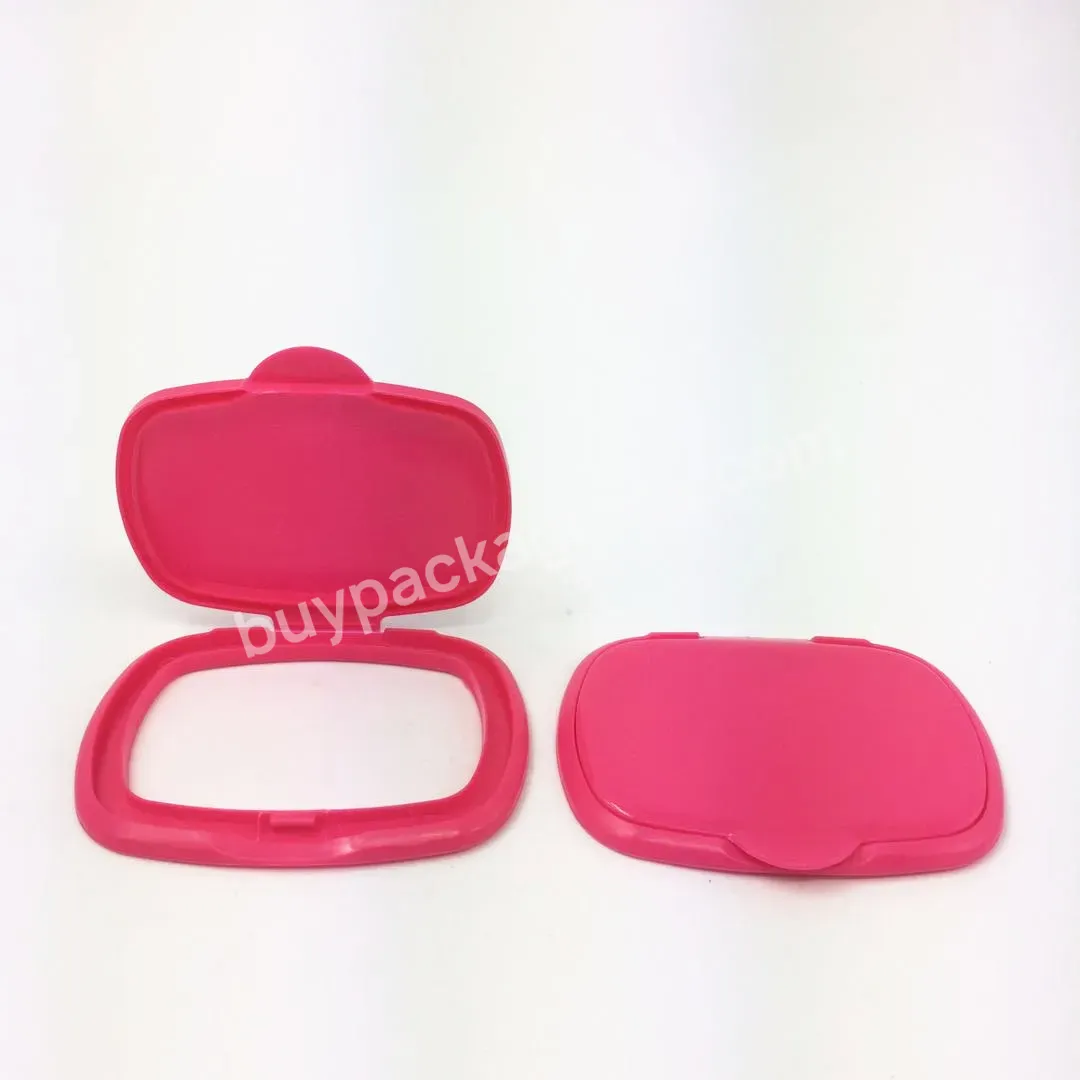 Oem Custom Oval Pp Baby Wipes Plastic Wet Wipes Lid Tissue Cover Flip Top Cap Manufacture