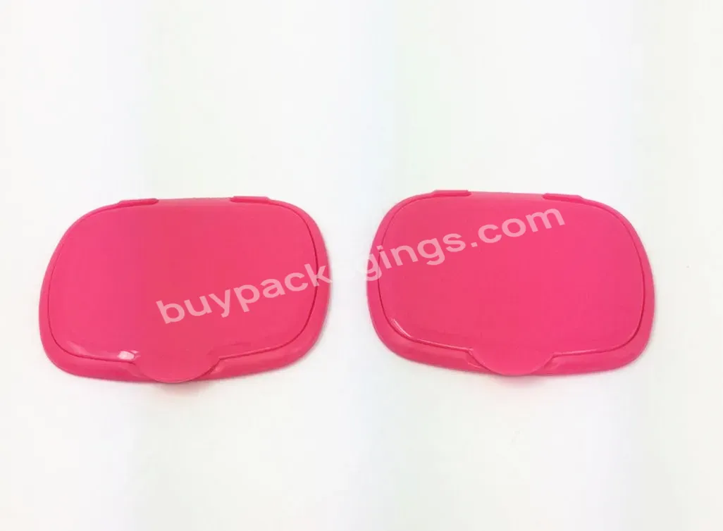 Oem Custom Oval Pp Baby Wipes Plastic Wet Wipes Lid Tissue Cover Flip Top Cap Manufacture