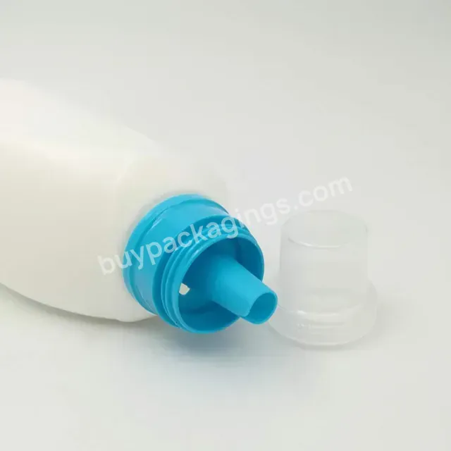 Oem Custom Pe Plastic Big Capacity 1l 2l Laundry Detergent Bottle With Scale Cap