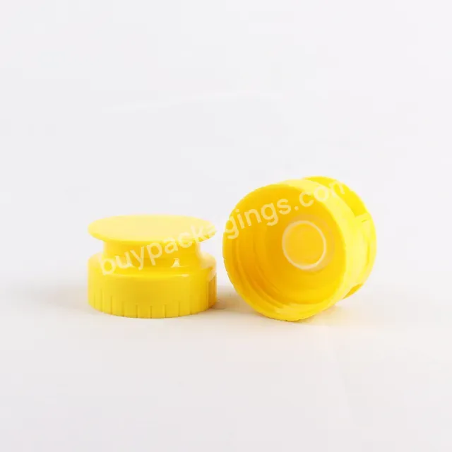 Oem Custom Plastic Bottle Flip Top Cap Honey Bottle Squeeze Cap With Silicone Valve Squeeze Bottle Silicone Valve Cap 38/400