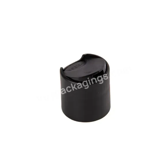 Oem Custom Plastic Matte Finish Black Disc Top Cap 20mm,24mm Manufacturer/wholesale