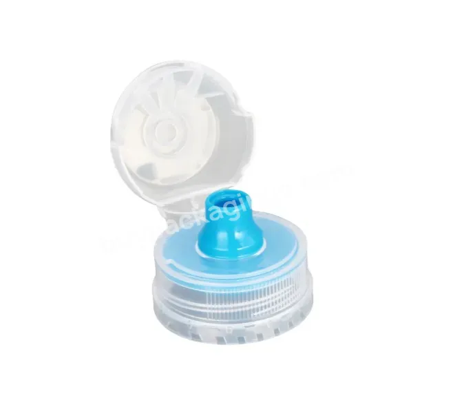 Oem Custom Plastic Water Sports Nozzle Flip Top Cap 38mm Pp Manufacturer/wholesale