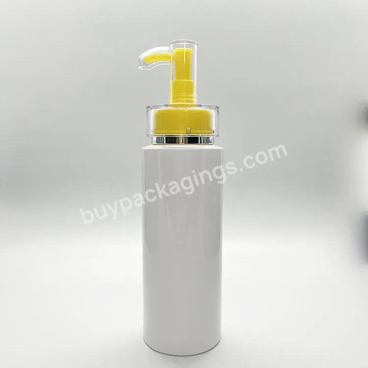 Oem Custom Plastic Yellow Black White Color 24/410 Double Wall Lotion Shampoo Dispenser Pump / 24mm Face Skin Cream Bottle Sanitizer Pump