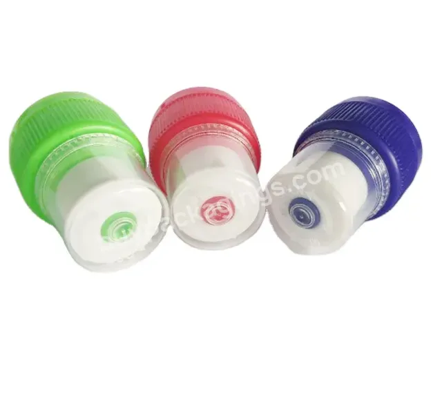 Oem Custom Popular Pp Pull Push Cap 38mm Drinking Bottle Cap With Safety Ring Wholesale