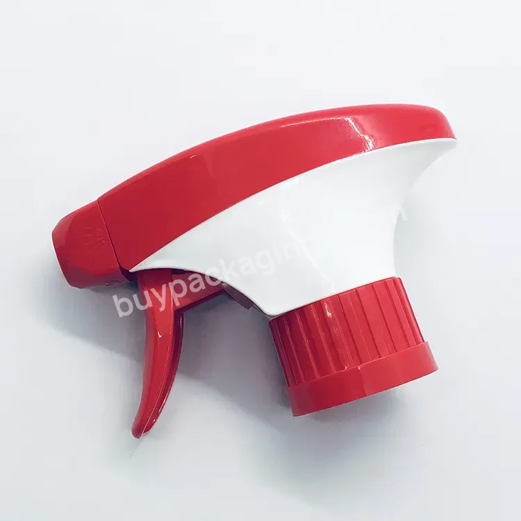 Oem Custom Pp Plastic Agricultural Trigger Sprayers 28/410 Red And White Color Manufacturer/wholesale