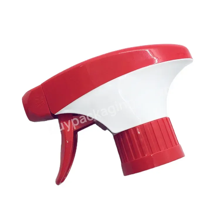 Oem Custom Pp Plastic Agricultural Trigger Sprayers 28/410 Red And White Color Manufacturer/wholesale