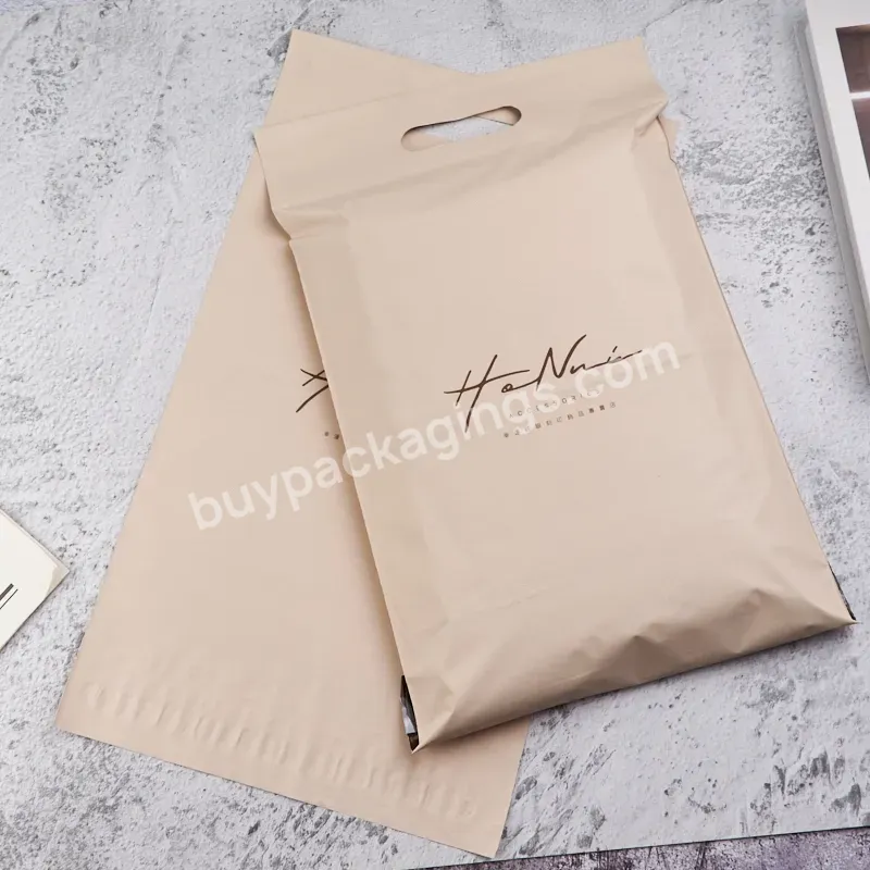 Oem Custom Print Logo Nude Mailers Poly Plastic Pe Packing Courier Shipping Bag Polybag With Handle For Shipping - Buy Shipping Bag Polybag With Handle,Custom Print Logo Mailers Poly Plastic Bag,Plastic Pe Packing Courier Bag.