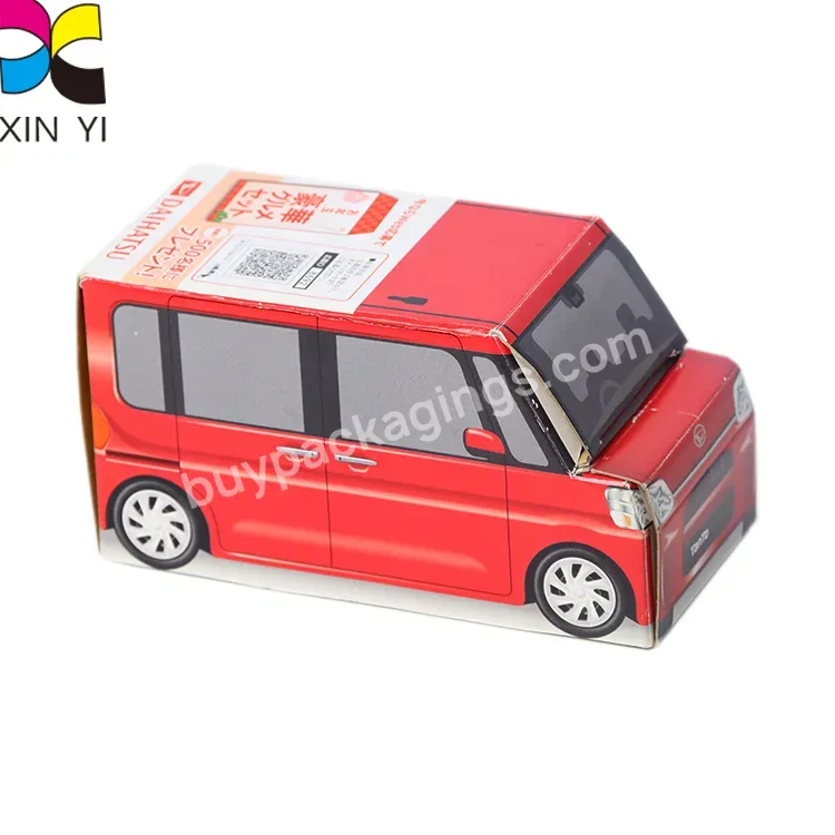 Oem Custom Printed Factory Price Cardboard Car Shape Usb Packaging Box