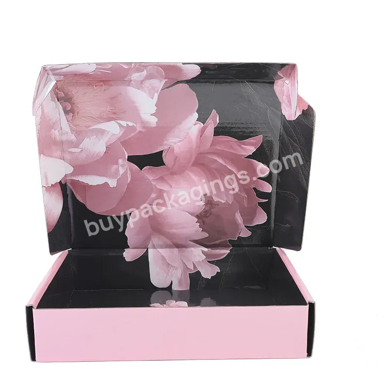 Oem Custom Small Mailer Logo Corrugated Cardboard Paper Packaging Shipping Gift Box