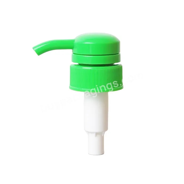 Oem Custom Wholesale 33/410 Plastic Lotion Pump Screw Down To Lock Dish Soap Pump Dispenser Manufacturer/wholesale