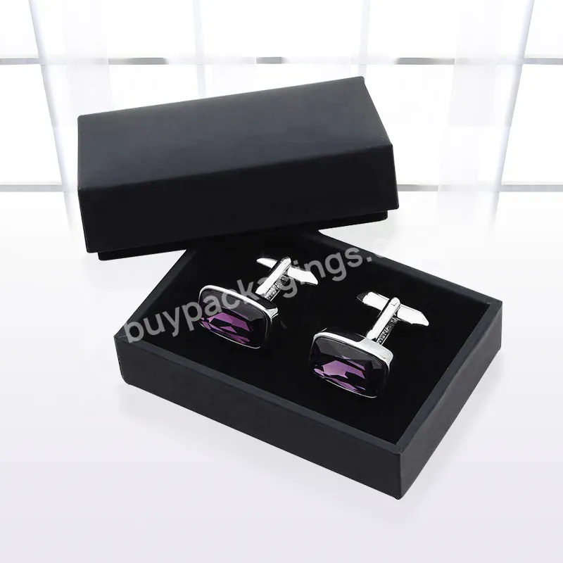 Oem Custom Wholesale Luxury Box Cufflinks Packaging Box Cufflink Gift Box With Logo