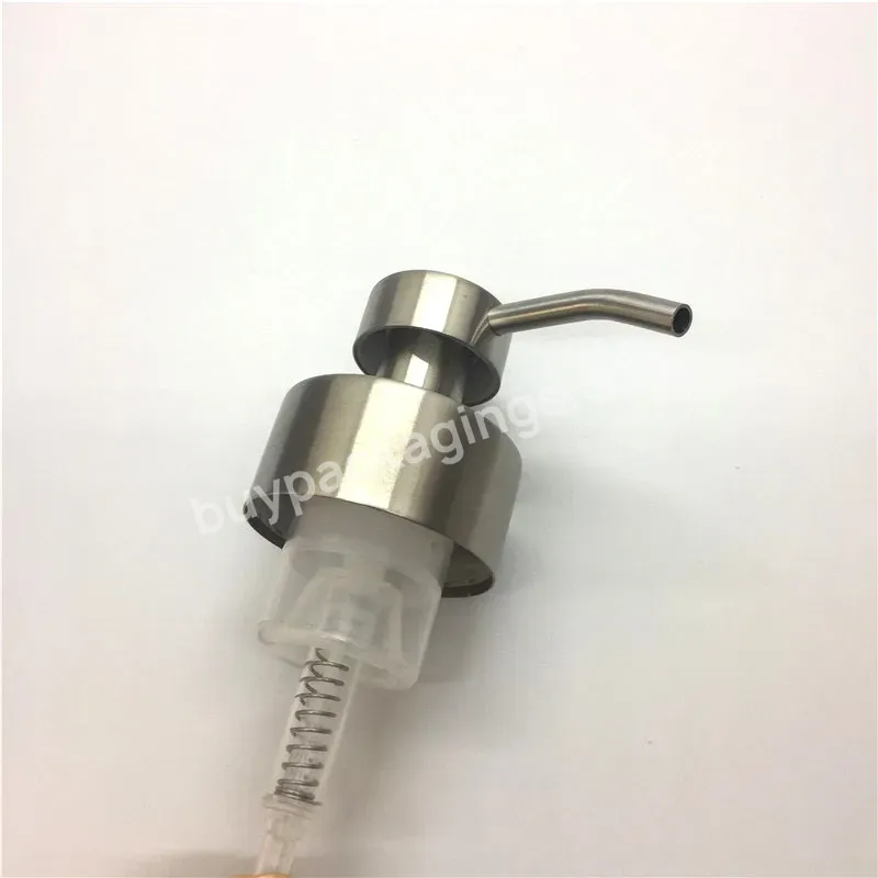 Oem Custom Wholesale Metal Stainless Steel Hand Soap Foamer Pump 45mm