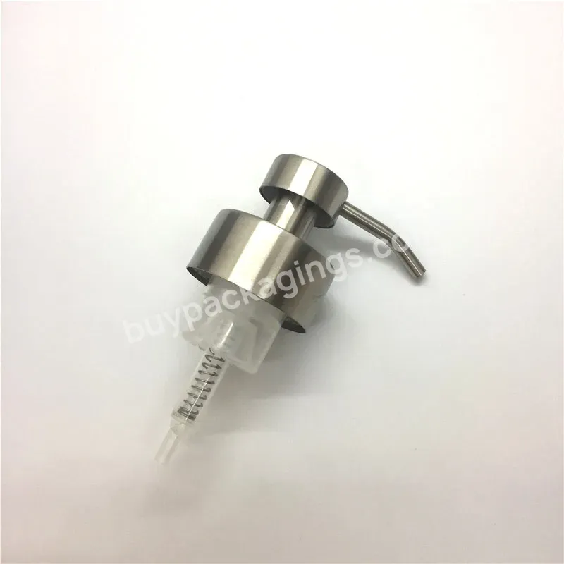 Oem Custom Wholesale Metal Stainless Steel Hand Soap Foamer Pump 45mm