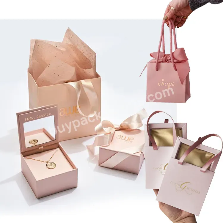 Oem Custom With Your Own Logo Print Printing Luxury Boutique Small Gift Shopping Jewelry Packaging Paper Bag - Buy Jewelry Paper Bag,For Jewelry Packaging,Jewerly Bags With Logo Custom.