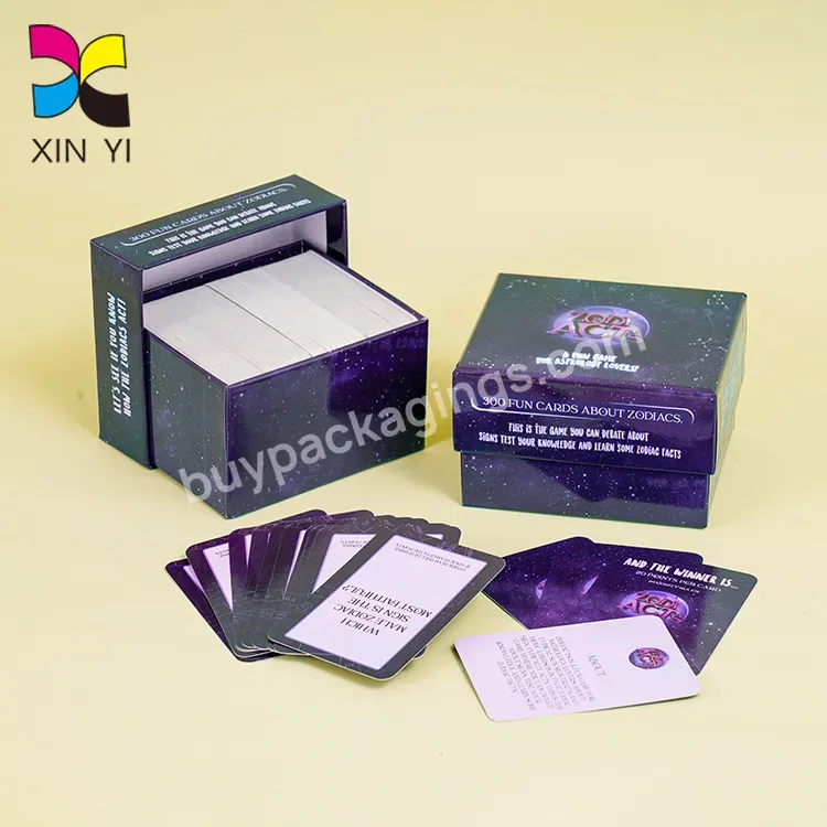 Oem Customcards In Box Flash Card Supplier Deck Cards - Buy Playing Cards,Card Game,Flash Card Printing.