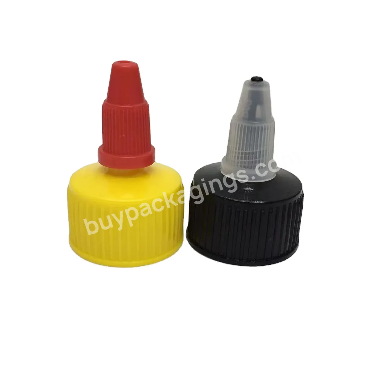 Oem Customer Color 20/410 24/410 Plastic Nozzle Dropper Cap