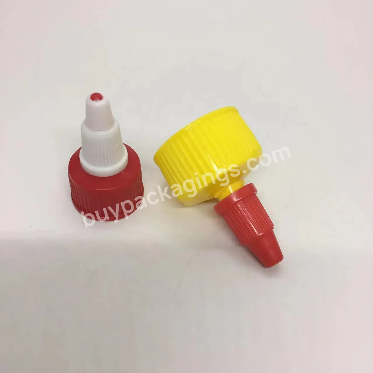 Oem Customer Color 20/410 24/410 Plastic Nozzle Dropper Cap