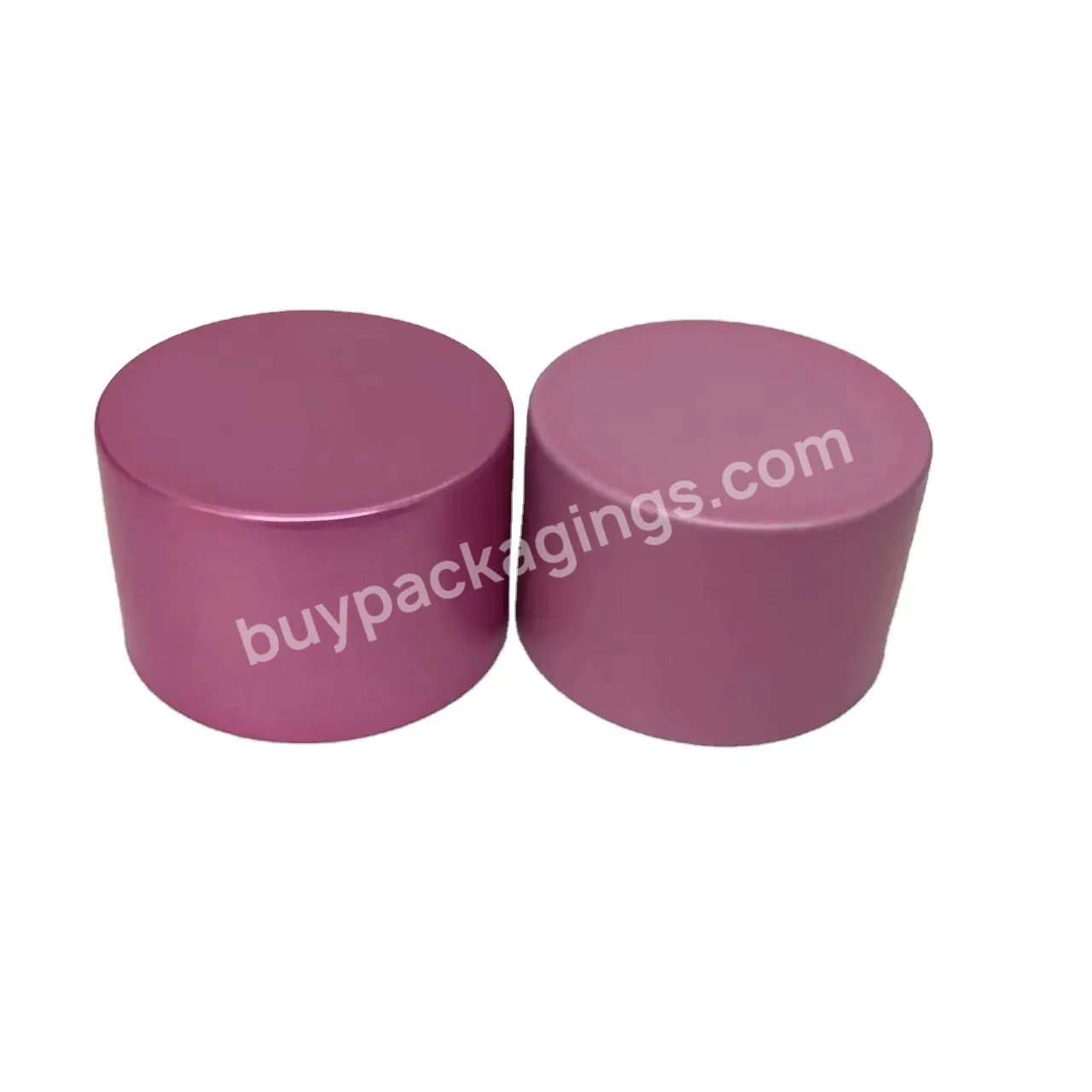 Oem Customer Color 24mm Metallized Rose Gold Bottle Cap