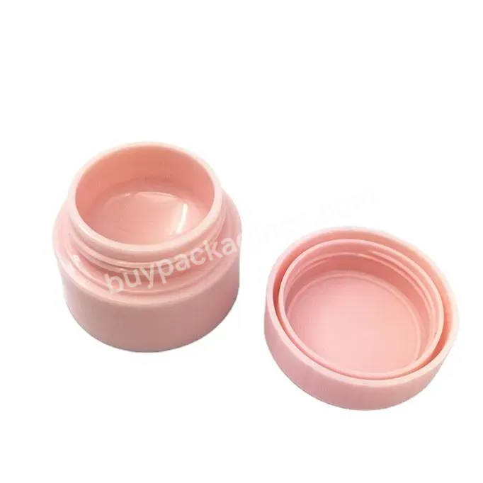 Oem Customizable 5g Pink Pp Material Small Plastic Cream Jar