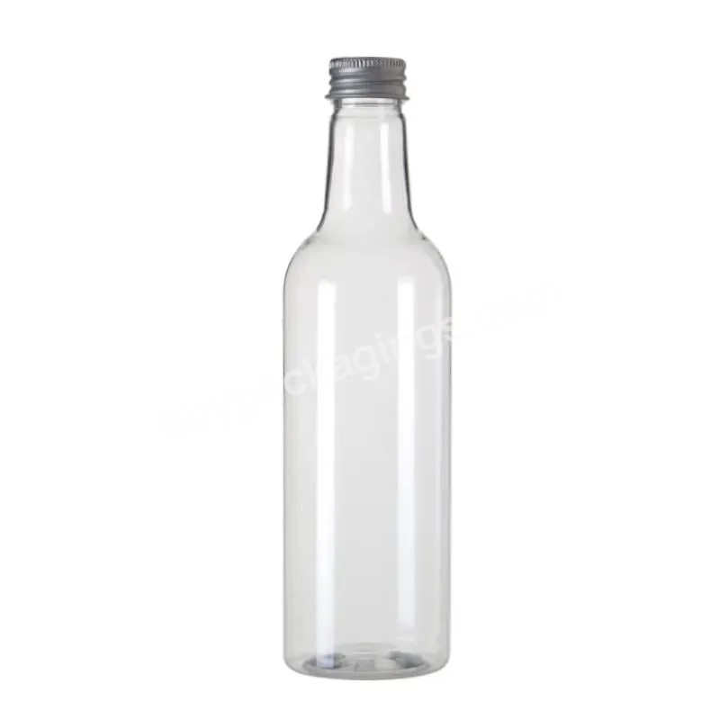 Oem Customizable Bpa Free Plastic Pet Juice Bottle For Orange Fruit Bottle Packaging 10oz 300ml