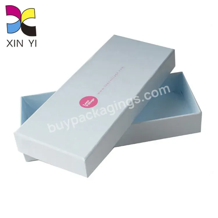 Oem Customizable Logo Lid And Base Colorful Jewelry Box Pen Packaging Gift Box