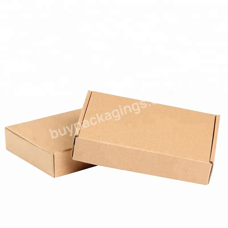 Oem-customized Logo Printing Wholesale Recycled Materials Corrugated Paper Cajas De Carton