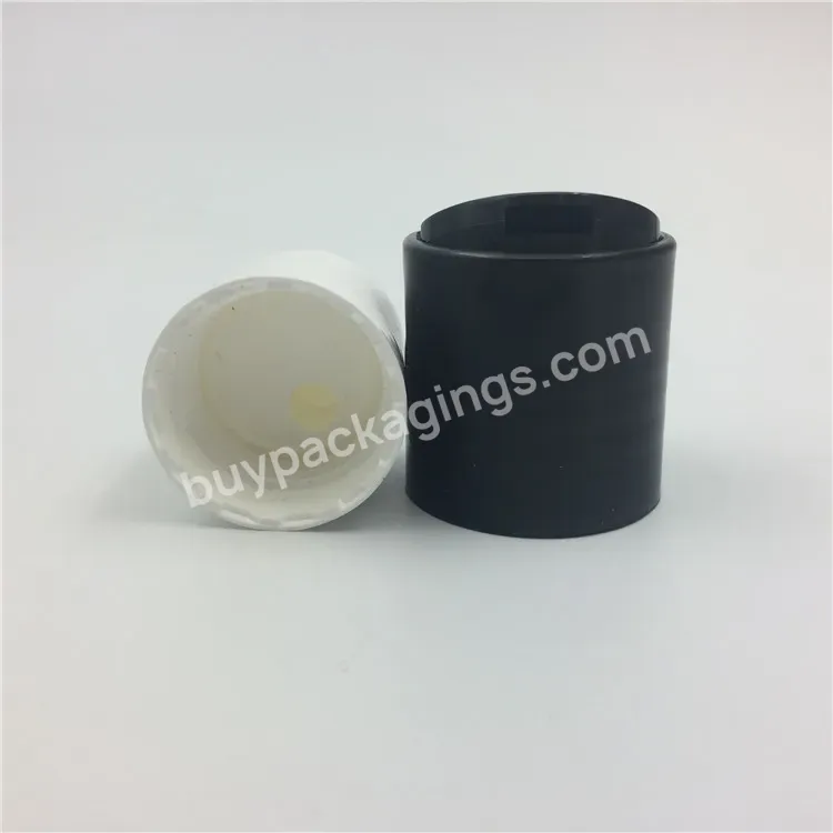 Oem Customized Plastic Screw Disc Cap 24/410 White Disc Top Cap For Liquid Bottle