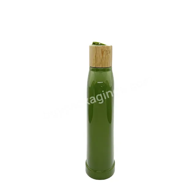 Oem Dark Green Elegant Shape Look Perfume Spray Bottle Shampoo Squeeze Bottle 200ml